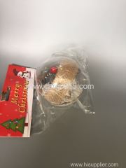 Custom Wholesale Hot Sale Transparent Christmas Decoration Ball Crystal Ball Plastic Gift Christmas Ball