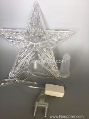 Christmas tree decoration LED lighted tree top star