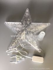 Christmas tree decoration LED lighted tree top star