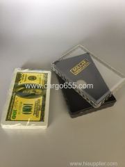 Waterproof plastic playing cards with good quality & professional service Best selling plastic game cards/playing cards