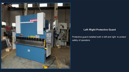 servo motor cnc bending machine press brake with 4 axis