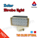 Safety traffic solar caution light