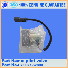 supply excavator PC400-7 pilot valve 702-21-57600(contact:bj-012#stszcm.com