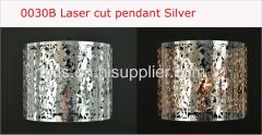 Laser Cut Pendant Gold/Silver/Copper