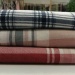 Non-elastic Pure Polyester Fabric with Large Grid Print