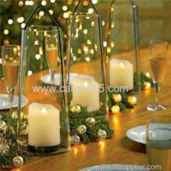 Battery operated Electric Flameless LED Tealight Candle with Timer and Remote Flickering Votive LED Tea Light Candles