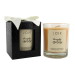 scented glass candle with gift box packing