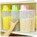 High Production food grade plastic container organize storage kitchenware Coarse grain storage