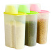 High Production food grade plastic container organize storage kitchenware Coarse grain storage