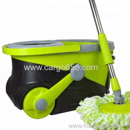 Easy Wring Microfiber Spin Mop and Bucket Floor Cleaning System