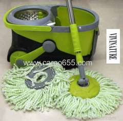 Spinning Magic Spin Easy Mop Microfiber 360 Degree Rotating Heads Floor Mop Easy Wring Microfiber Spin Mop and Bucket Fl