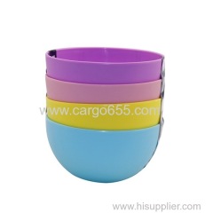 Eco-friendly 4pc/set high quality household fruit bowl