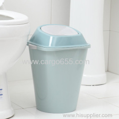 Home indoor outdoor recycle plastic waste bin with lid PP plastic cabinet dustbin/plastic waste trash bin/plastic trash