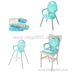 Approved Plastic Baby Feeding Chair Baby High Chair