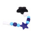 New Products 2017 Colorful Safety Baby Teething holder pacifier clip