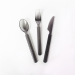 New style of heavy weight long handle disposable plastic PS spoons forks and knives