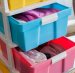 Organizer plastic storage drawers colorful storge cabinet