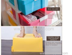 Hot sale organizer storage drawer cabinet plastic for home Organizer plastic storage drawers colorful storge cabinet