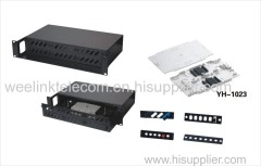 Sliding without guiding rail rack mounted fiber optic patch panel 24 port ODF