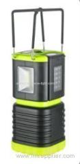 Camping Lantern with foldaway metal handle