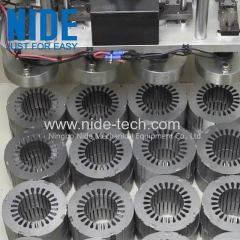 Fully automatic stator core slinky winding machine