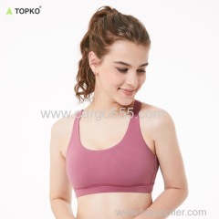 Topko Custom Design Sports Bras Sportswear Women