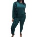 cross border long sleeved two pieces of autumn and winter women sportswear