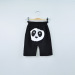 Wholesale top quality 100% cotton children wear panda summer kids garments