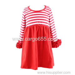 wholesale 2018 new arrivals children girl boutique dress children girl fancy cotton dress hot sale kids garments