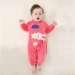 Wuawua Wholesale Romper Baby Clothes Cute infant Winter Outwear Outfits Baby Long Sleeve Jumpsuit For Newborns