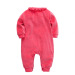 Wuawua Wholesale Romper Baby Clothes Cute infant Winter Outwear Outfits Baby Long Sleeve Jumpsuit For Newborns