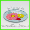 Promotional pvc coaster cartoon 2d 3d anti-slip coaster custom