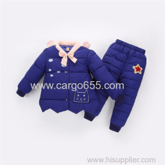 winter girls clothing sets children cartoon down parkas+pants clothes suit for girl thick warm snowsuit outfit clothing