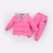 winter girls clothing sets children cartoon down parkas+pants clothes suit for girl thick warm snowsuit outfit clothing