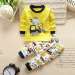 Autumn Winter Children Clothes Girls Boys Clothing Sets Clothes Suit T-shirt+Pants Outfit Kids Baby Christmas Suit