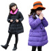 Girls' Pure Cotton Coat Heavy Winter Modern Clothing Children'S Windproof Fabric