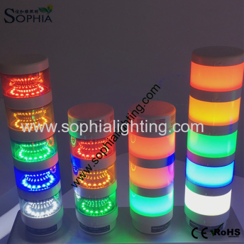 New Four Stacked LED Indicator Light  Warning Light