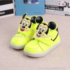 2017 Hot kids LED flashing light Sports Shoes children shoes