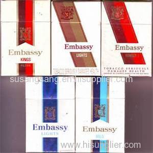 hot sale on Embassy cigarette of Red color