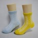 Jacquard style fashion 100% cotton funny kids socks Tube socks OEM Children Solid Color Mesh Socks