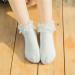 High quality cute kids cozy cotton socks funky embroidered bow children socks