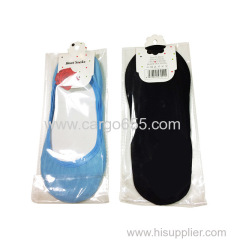 Sumeihui simple solid color cotton anti-slip breathable flexible boat shape lady young school girls kid sock