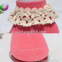 Hign Quality Kid Sock Lovely Girl Dress Lace Socks