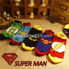 hot selling products cotton socks men women comics cartoon sock Spring boat socks