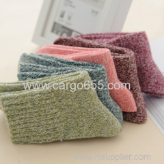 New Style Retro Wool Socks Thick Winter Warm Women Tube Socks