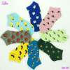 summer cute fruit banana women sock