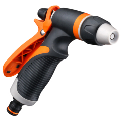 Plastic adjustable garden water spray gun