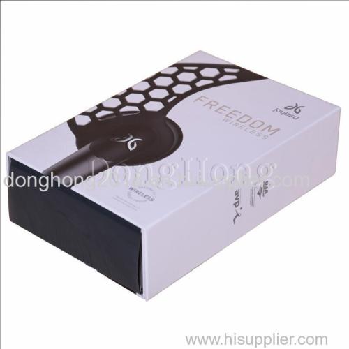 Hinged Earphone Packaging Gift Box