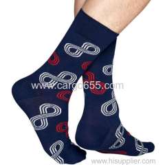 Mens Wholesale Fashion Stripes Designer Dress Socks For Men