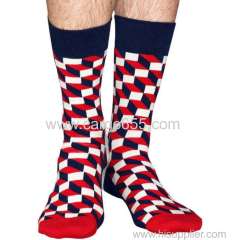 Mens Wholesale Fashion Stripes Designer Dress Socks For Men